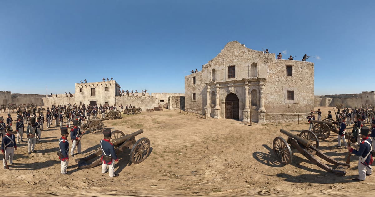 Battle of the Alamo panorama thumbnail