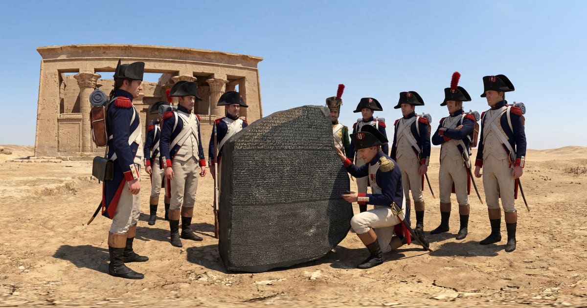Discovery of the Rosetta Stone panorama thumbnail