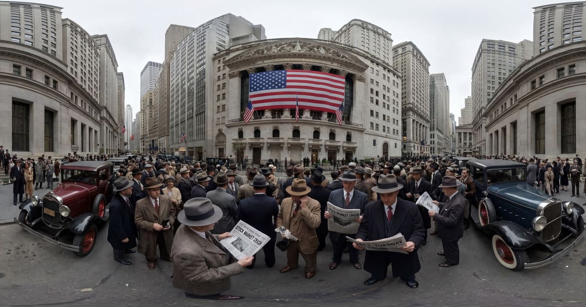 Wall Street Crash of 1929 panorama thumbnail