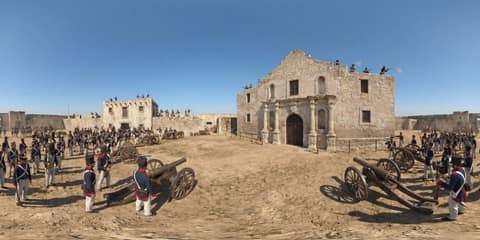 Battle of the Alamo panorama thumbnail
