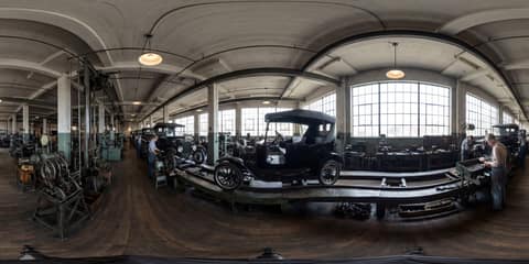 Ford Model T Assembly Line, Dearborn panorama thumbnail