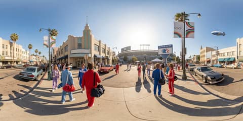 Los Angeles Summer Olympics panorama thumbnail