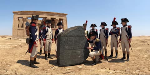Discovery of the Rosetta Stone panorama thumbnail