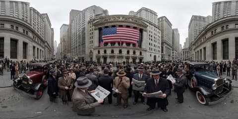 Wall Street Crash of 1929 panorama thumbnail