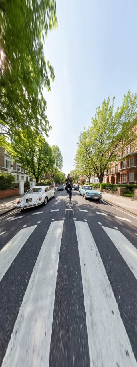 Abbey Road Album Cover Photo Shoot
