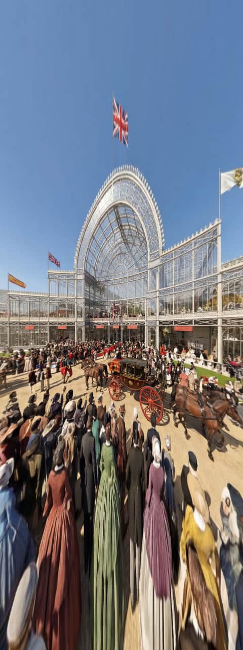 The Great Exhibition at Crystal Palace, London