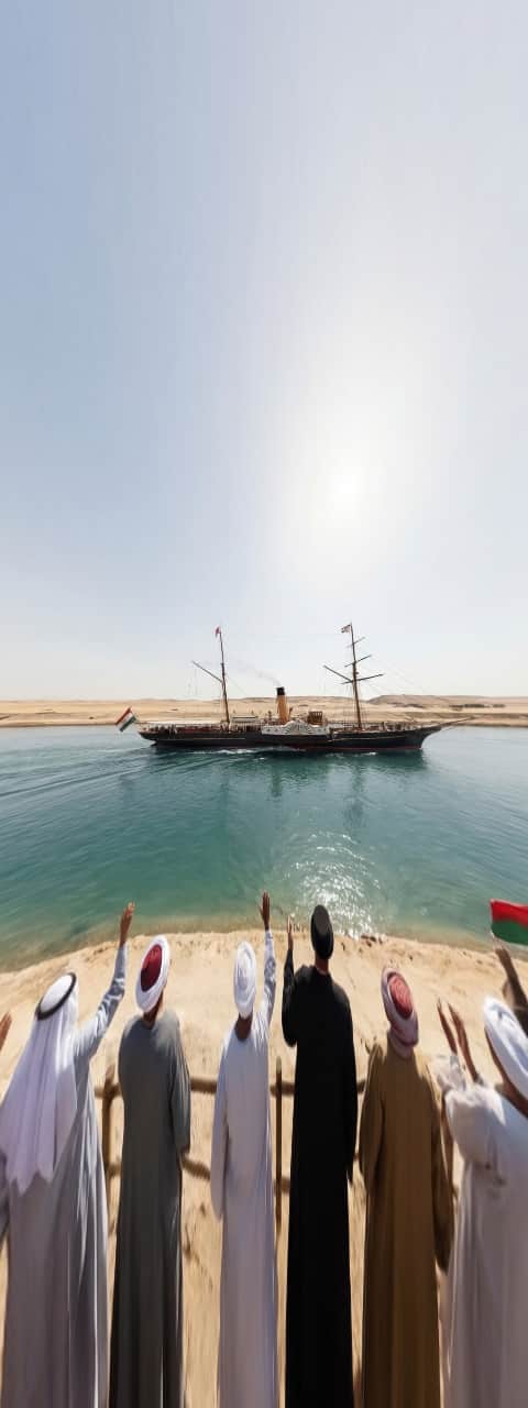 Opening of the Suez Canal