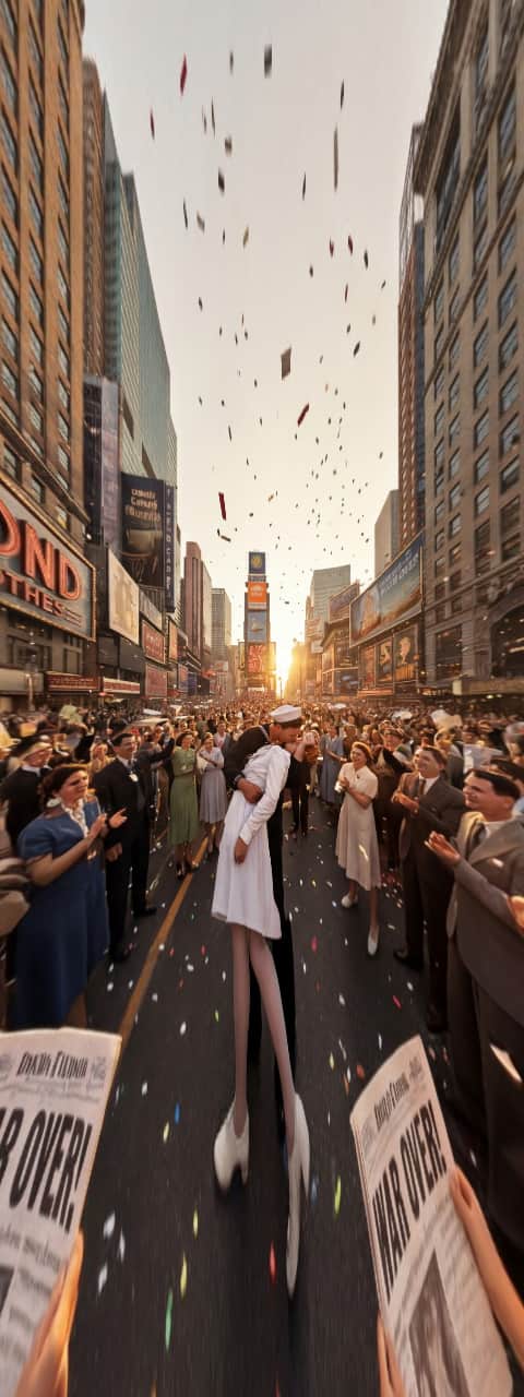 V-J Day Celebration in Times Square