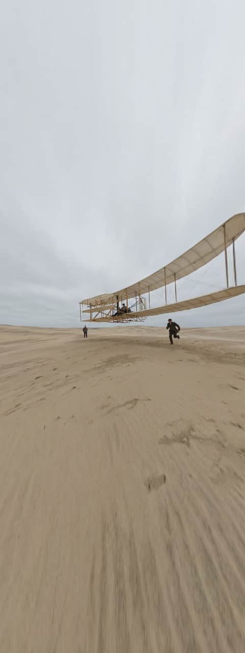 Wright Brothers' First Powered Flight