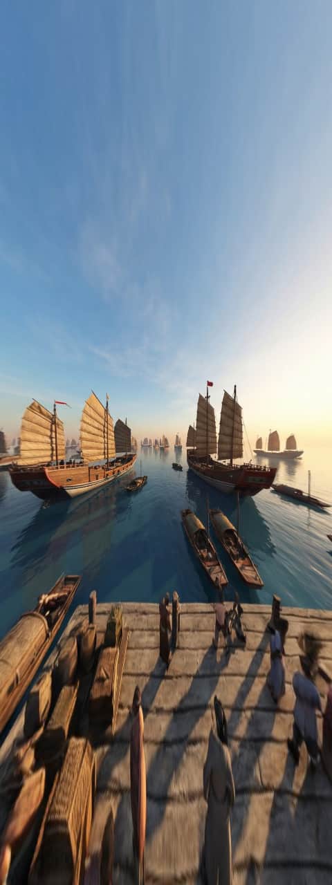 Zheng He's Treasure Fleet Expedition